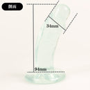 PxPxP(日本) 超彈力透明藍仿真陽具 9cm