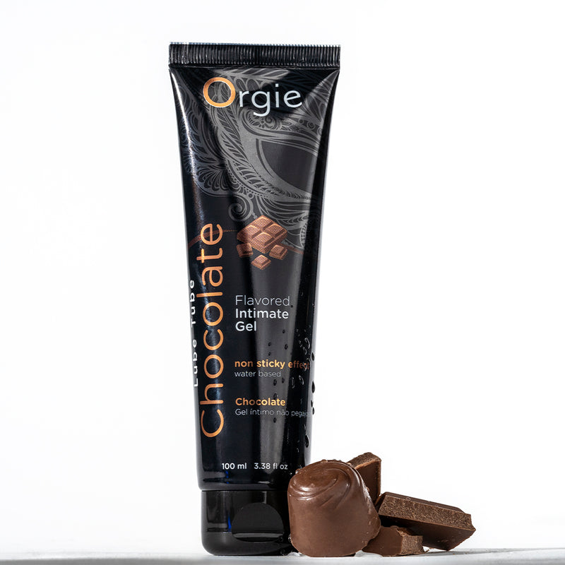 Orgie(葡萄牙) Lube Tube可食用口交潤滑液 (草莓味/ 糖果味/ 巧克力味) 100ml