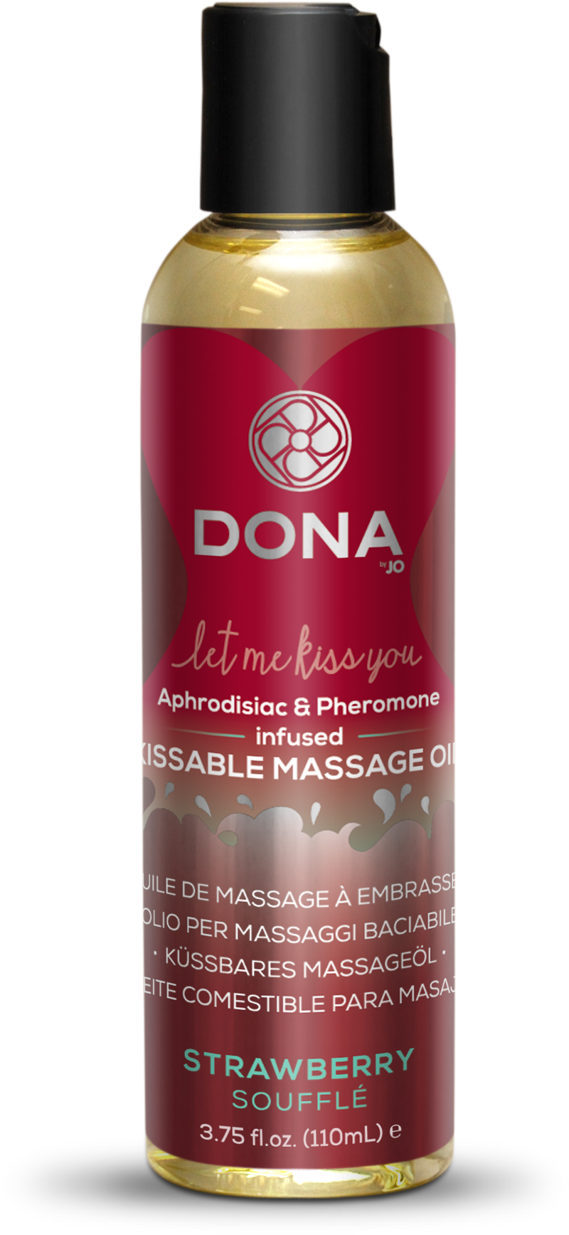 DONA by JO(美國) 「Kissable Massage Oil」費洛蒙可食用按摩油系列(110ml) - FM18plus 