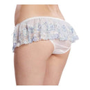 Paralux(日本) 藍色迷理蕾絲低腰裙 - FM18plus 