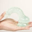 PxPxP(日本) 超彈力透明藍仿真陽具 9cm