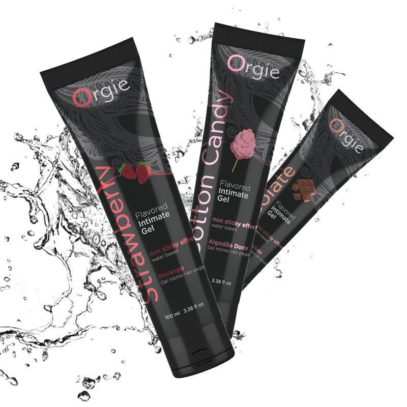 Orgie(葡萄牙) Lube Tube可食用口交潤滑液 (草莓味/ 糖果味/ 巧克力味) 100ml