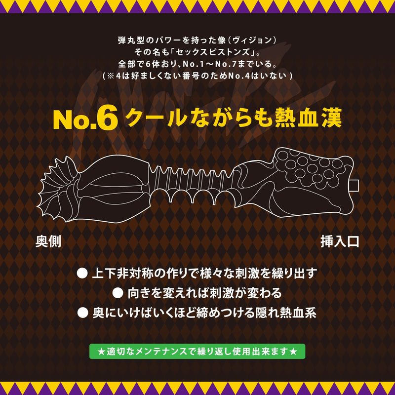 NPG(日本) 奇妙冒險 自慰杯系列 NO.1-NO.7