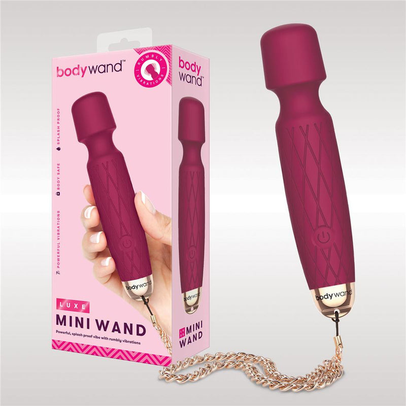 Bodywand(美國) Luxe Mini USB迷你震動棒 黑色/ 紫色/ 粉色