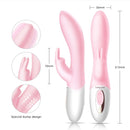 EROCOME Hydra 長蛇座搖擺轉珠震動棒 粉色/玫瑰紅