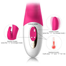 EROCOME Hydra 長蛇座搖擺轉珠震動棒 粉色/玫瑰紅