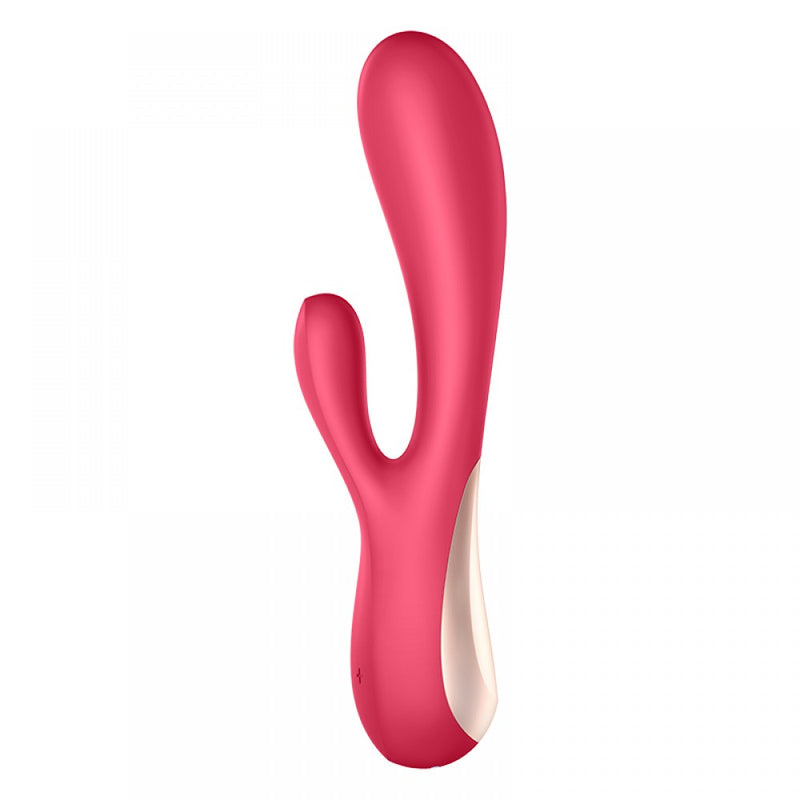 Satisfyer(德國) Mono Flex 手機遙控雙頭震動棒 玫瑰紅/白色/粉色