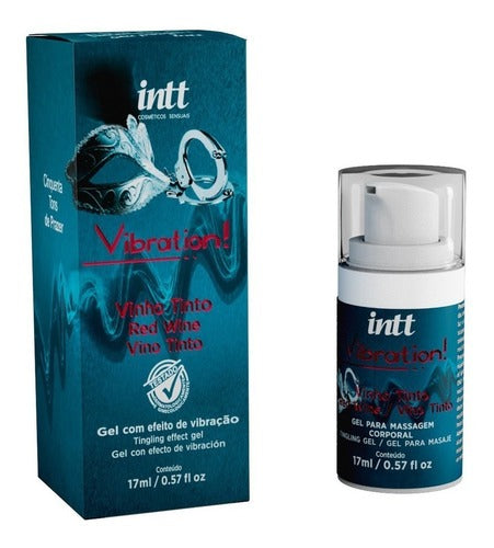 Intt(巴西) Vibration 可食用震動式發熱高潮液 (紅酒味) 17ml
