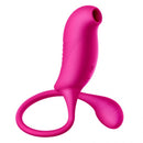 EROCOME Tucana 杜鵑座吸啜震動雙頭震動器 粉色/紅色