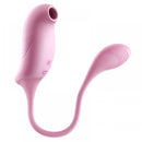 EROCOME Tucana 杜鵑座吸啜震動雙頭震動器 粉色/紅色