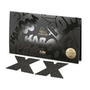 Bijoux Indiscrets(西班牙) Flash · Heart Pasties 可重用閃亮交叉形乳貼 金色 / 黑色