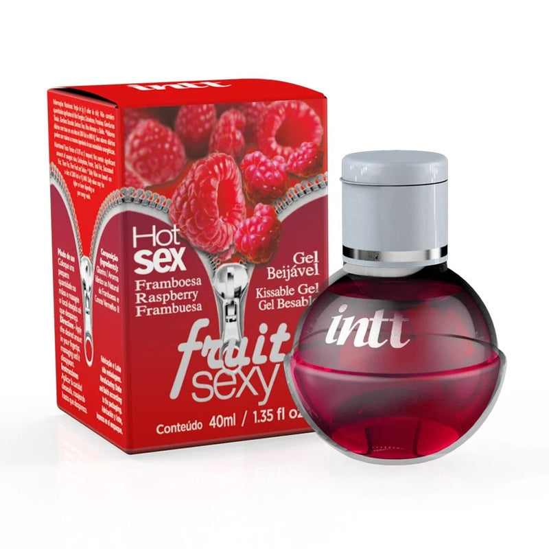 Intt(巴西) Fruit Sexy Framboesa 可食用溫感水溶性潤滑液 (紅莓味) 40ml