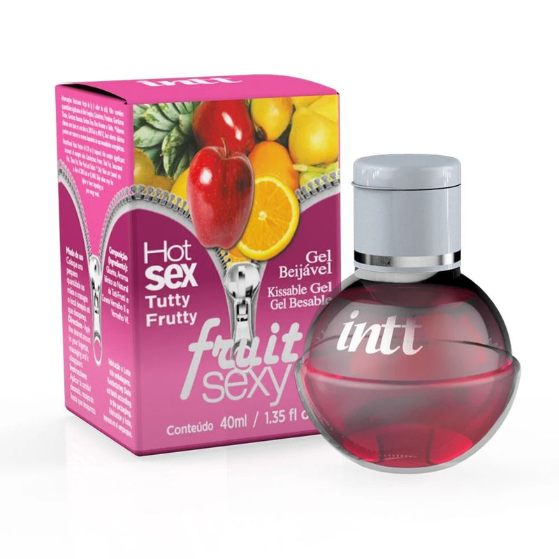 Intt(巴西) Fruit Sexy Tutti Frutti 可食用溫感水溶性潤滑液 (什錦水果) 40ml