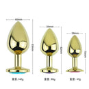 Golden Naru(日本)  豪華肛門塞 M碼 藍色/粉色/紫色