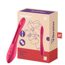 Satisfyer(德國) Elastic Joy多功能男女震動器 紫色/紅色/藍色