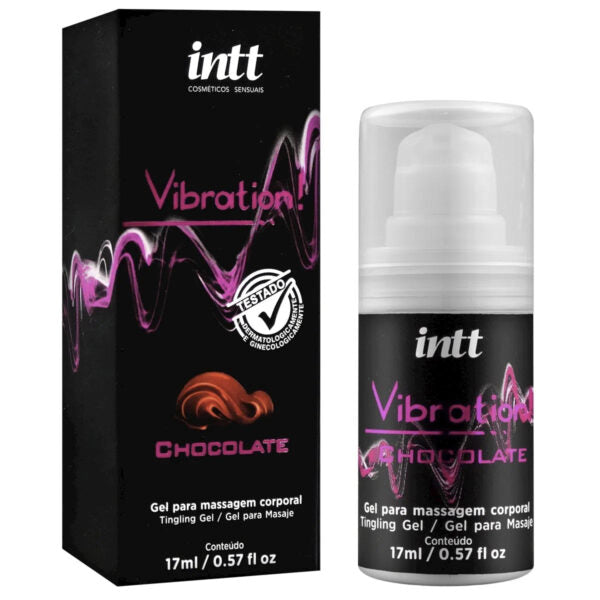 Intt(巴西) Vibration 可舔震動式熱感高潮液 巧克力味 17ml