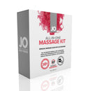 System Jo(美國) 4合1按摩套裝 (按摩油,低溫蠟,按摩筆)