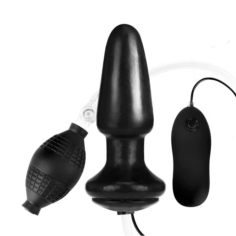 Lux Fetish(美國) 4'' Inflatable Vibrating Butt Plug 後庭震動器