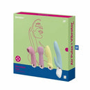 Satisfyer(德國) Marvelous Four 吸啜器震動棒 4件套裝 玫瑰金環