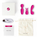 Nomi Tang(德國) POCKETWAND 迷你震動棒 黑色/粉色