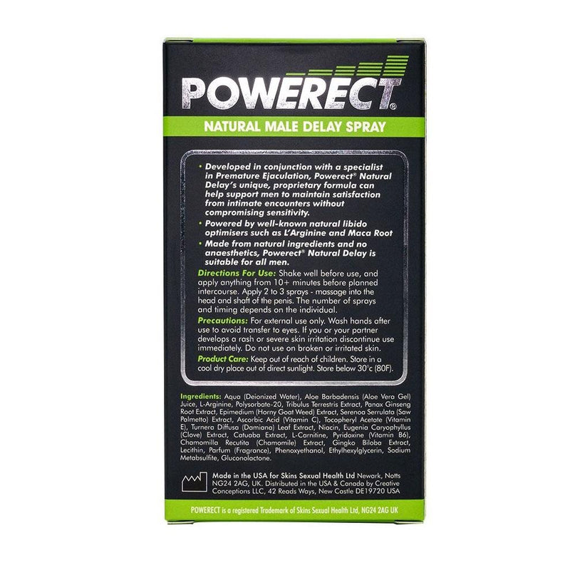 Powerect(美國) Natural Make Delay Spray 延時噴霧 30ml
