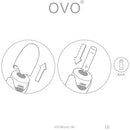 OVO D2 MINI VIBE LIGHT VIOLET WHITE 震動器
