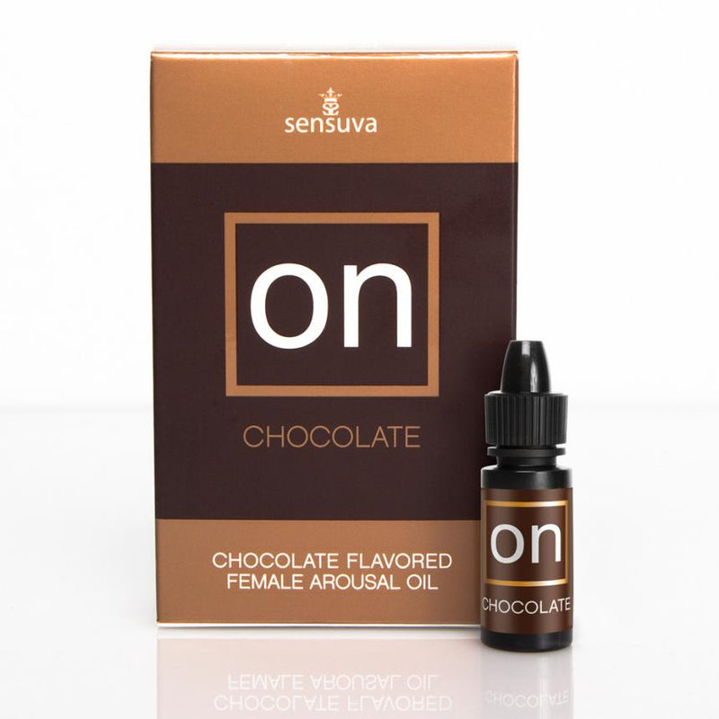 Sensuva(美國) On 系列可食用陰蒂刺激高潮精油(5ml) 巧克力味/涼快感