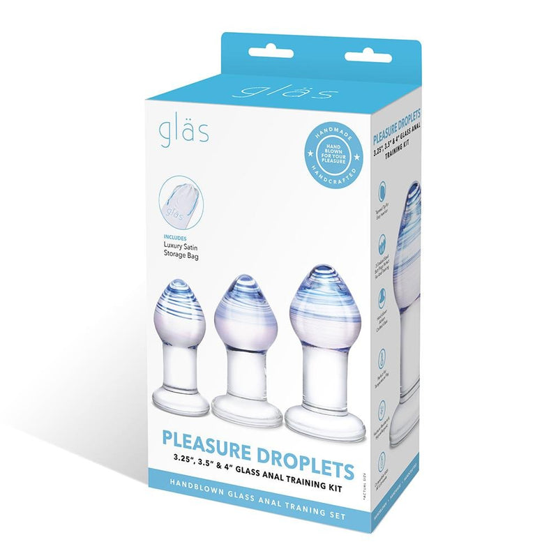 Glas(美國) Pleasure Droplets Anal Training Kit 後庭訓練套裝