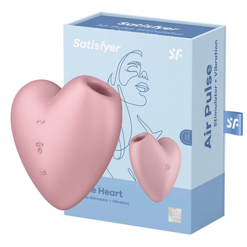 Satisfyer(德國) Cutie Heart 脈衝陰蒂乳頭吸啜器
