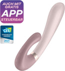 Satisfyer(德國) Heat Wave 手機遙控 G點溫感震動棒 紫羅蘭/薄荷綠