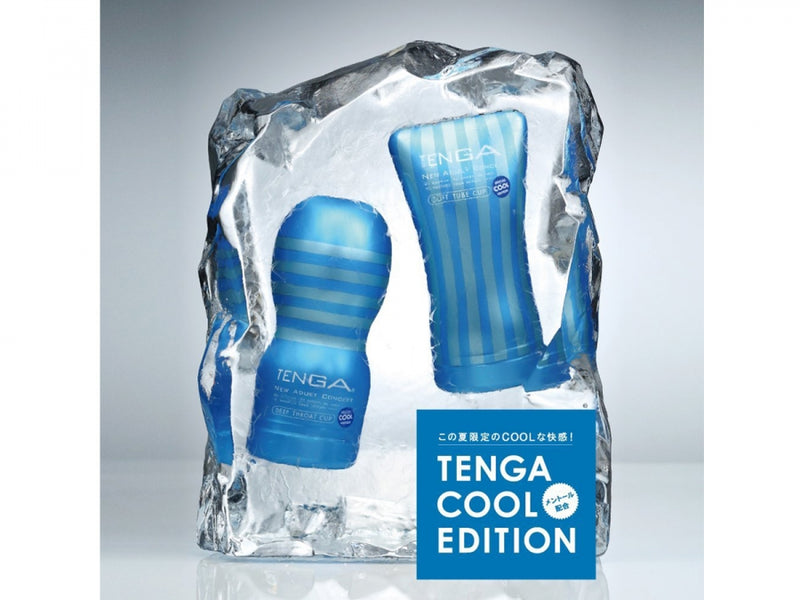 TENGA(日本) 冰爽藍口交式自慰杯-限量版