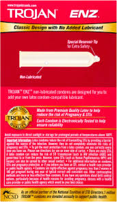 Trojan(美國) ENZ Regular 無潤滑劑乳膠安全套 3片裝