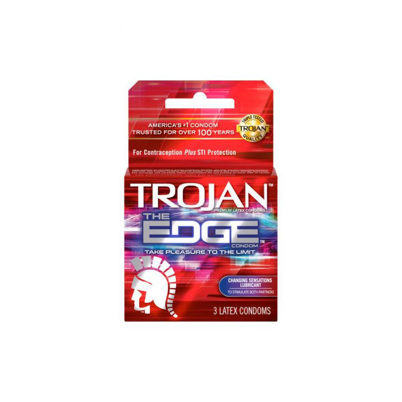 Trojan(美國) The Edge 潤滑型安全套3片裝