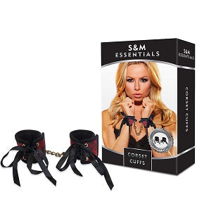 S&M Essentials(美國) Corset Cuffs 綁帶手銬