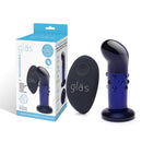 Glas(美國) 4" Remote ControlledVibrating Dotted G-Spot玻璃遙控震動肛塞