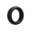 Doc Johnson(美國) C-Ring 矽膠延時環 40mm 黑色/灰色