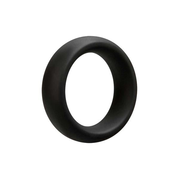 Doc Johnson(美國) C-Ring 矽膠延時環 55mm 黑色/灰色