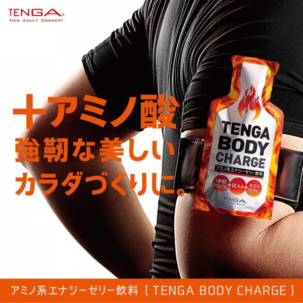 TENGA(日本) BODY CHARGE 氨基酸蜜桃 能量延時果凍飲料